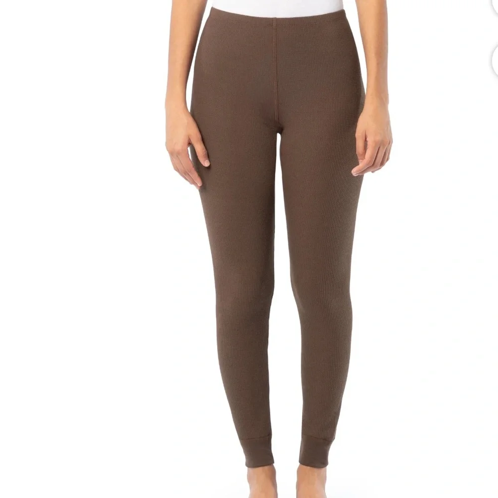 Fruit of the Loom Women's Recycled Waffle Thermal Bottom and Top Size XS - Picture 6 of 16